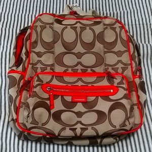 Large Coach book bag